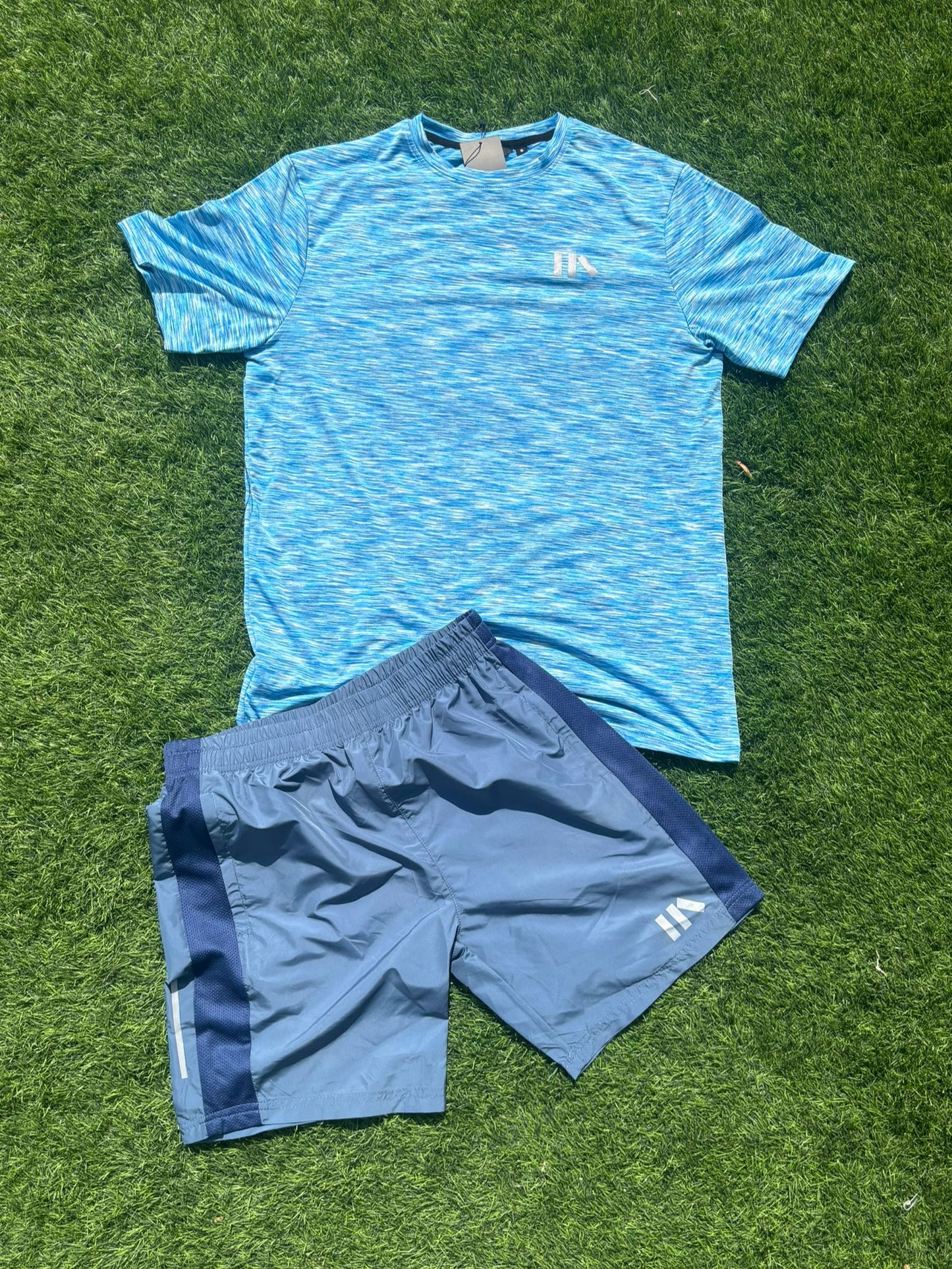 Lightning blue active wear set